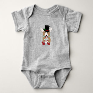 Holiday Corgi Baby Bodysuit