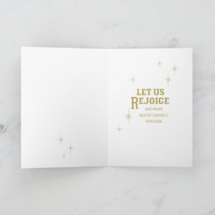 Holiday Crimes Unit – Virgin Mary, Naughty or Nice Card