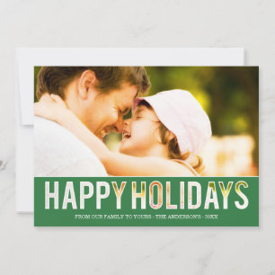 HOLIDAY CUT OUT   HOLIDAY PHOTO CARD