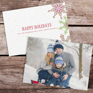 Holiday Cute Snowflake Whimsical Colourful 1 Photo