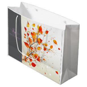 HOLIDAY D ESIGN#2 LARGE GIFT BAG