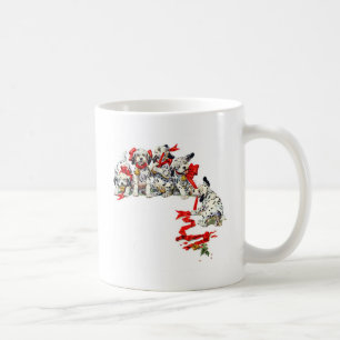 Holiday Dalmatian Pups Coffee Mug