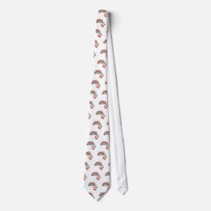 Holiday Dalmatian Pups Tie