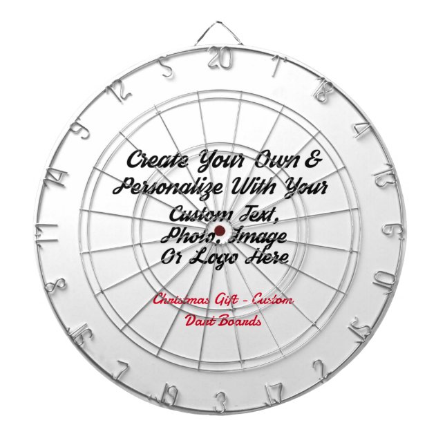 Holiday Dart Board - Personalised Christmas Gift (Front)