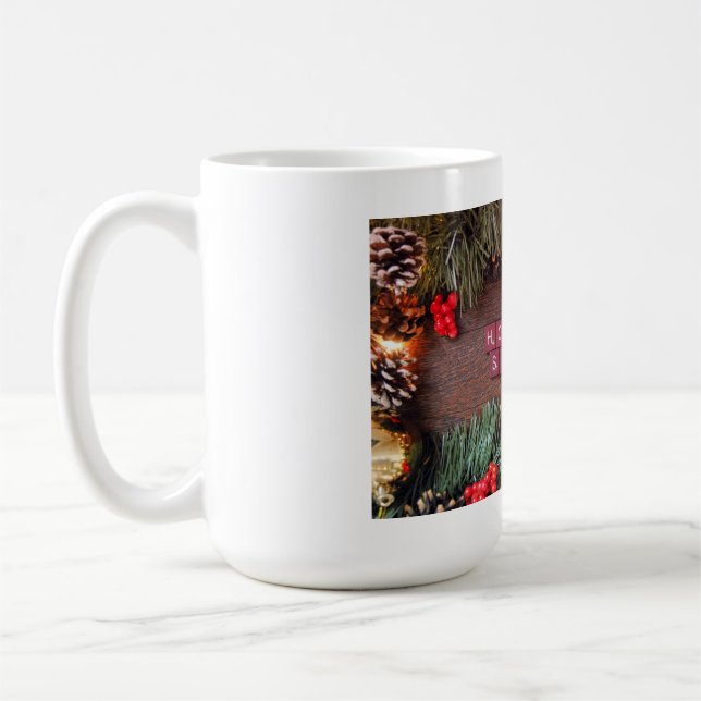 Holiday Day Coffee Mug (Left)