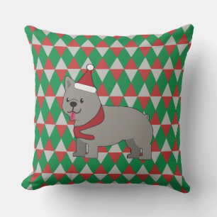 Holiday Diamonds Dog Cushion