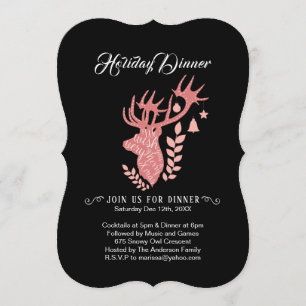 Holiday  Dinner Invitation