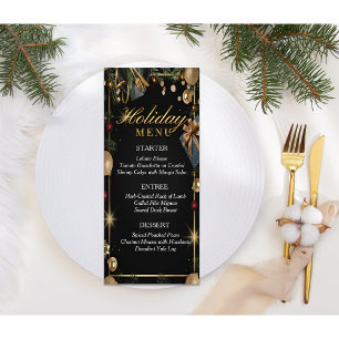 Holiday Dinner Menu