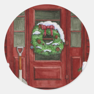 Holiday Door Sticker