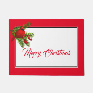 Holiday Doormat-Cardinal Doormat