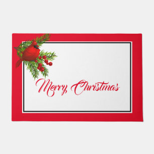 Holiday Doormat-Cardinal Doormat