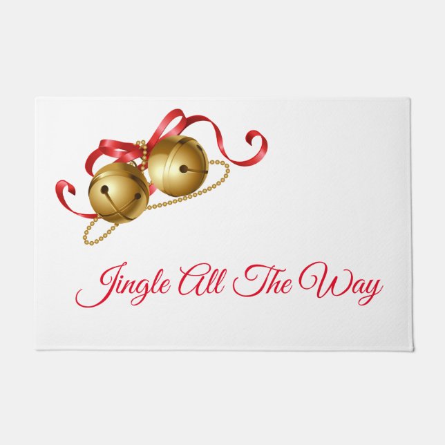 Holiday Doormat-Jingle Bells Doormat (Front)