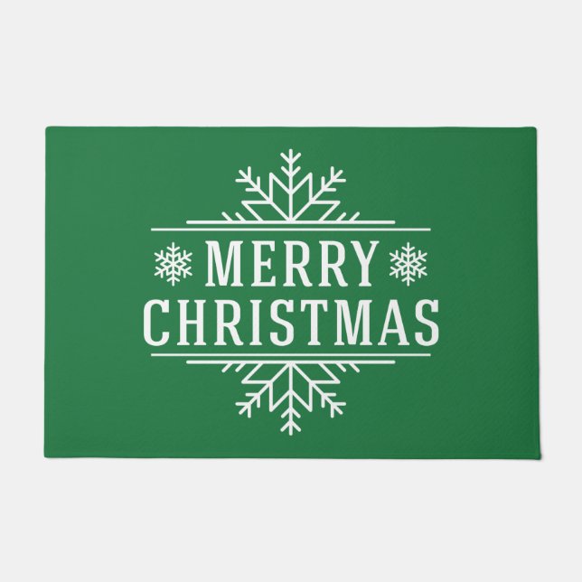 Holiday Doormat-Merry Christmas Doormat (Front)