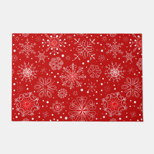 Holiday Doormat-Snowflakes Doormat
