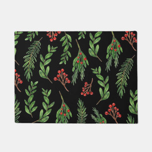 Holiday Doormat-Winter Berries Doormat