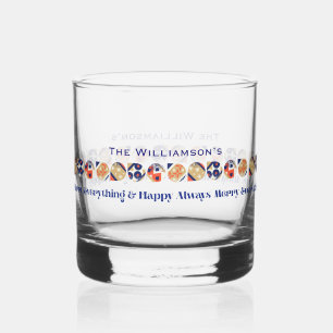 Holiday Drinkware Merry Everything & Happy Always Whiskey Glass