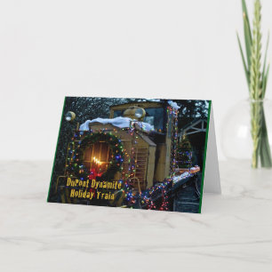 Holiday Dynamite Train-card Card