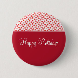 Holiday Effervescence Christmas Button