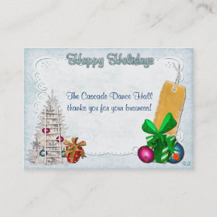 Holiday Elegance Christmas GIFT/DISCOUNT Discount Card