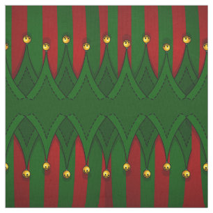 Holiday Elf Fabric Christmas Fabrics Custom
