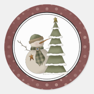 Holiday Envelope Seals Stickers