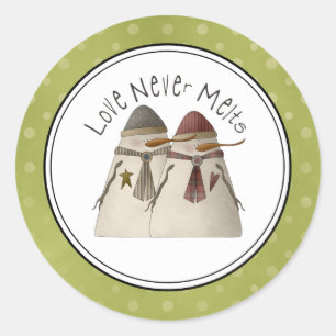 Holiday Envelope Seals Stickers