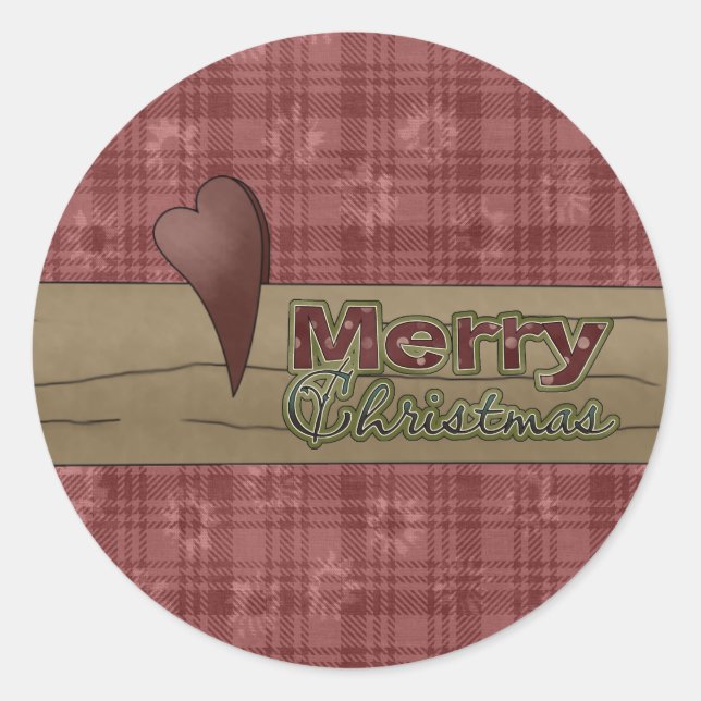 Holiday Envelope Seals Stickers (Front)