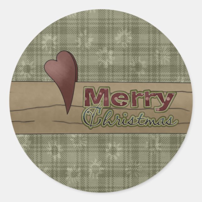 Holiday Envelope Seals Stickers (Front)