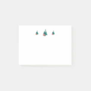 Holiday Evergreens Design Post-it Notes