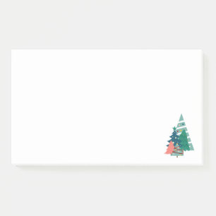 Holiday Evergreens Design Post-it Notes