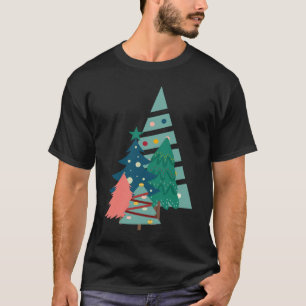 Holiday Evergreens Design T-Shirt