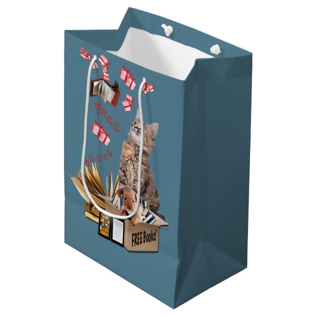 Holiday Festivals Medium Gift Bag (Front Angled)