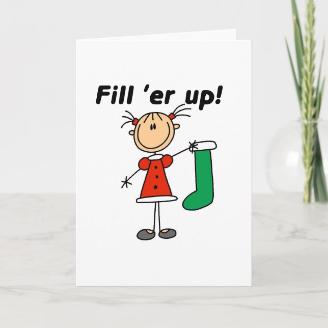 Holiday Fill 'er Up Card (Front)