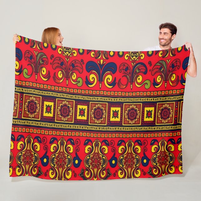 Holiday  fleece blanket (In Situ)