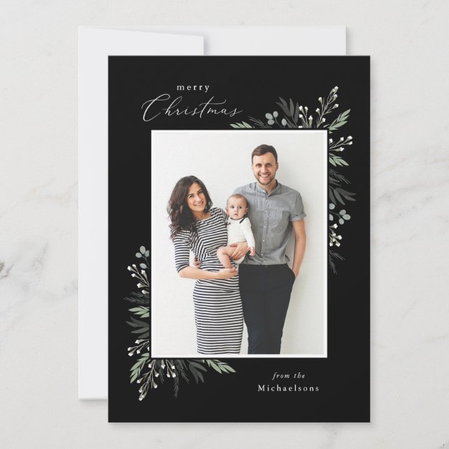 Holiday Flourish Card (Front)