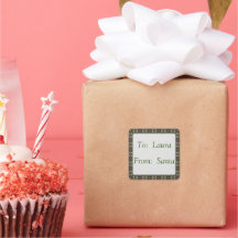 Holiday Flower Abstract Design