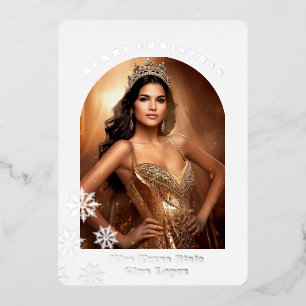 Holiday Foil Photo Card