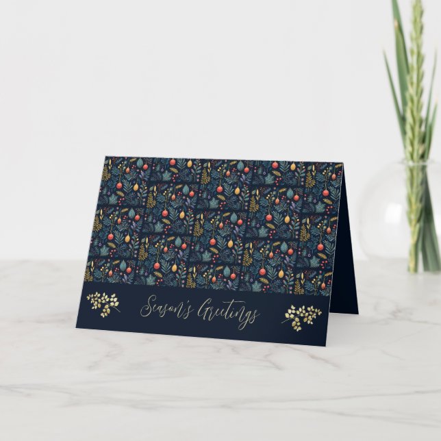 Holiday Foliage  Card (Front)