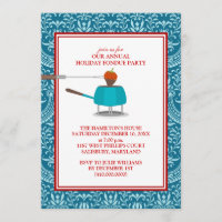 Holiday Fondue Party Invitations