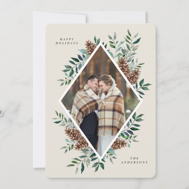 Holiday Forest Photo Card (Front)