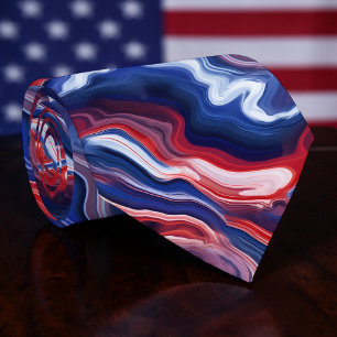 Holiday - Fourth of July Patriotic USA Necktie