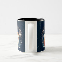 Holiday Fox Charm Mug