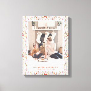 Holiday Frame Canvas Print