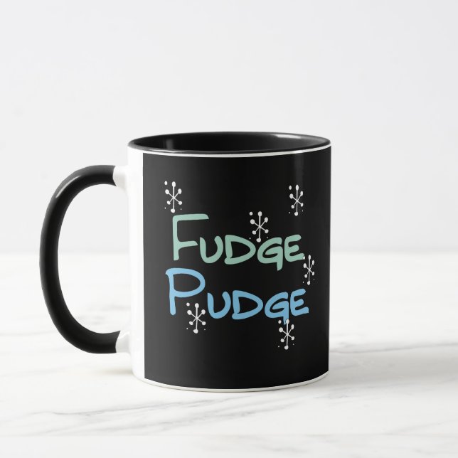 Holiday Fudge Pudge Mug (Left)