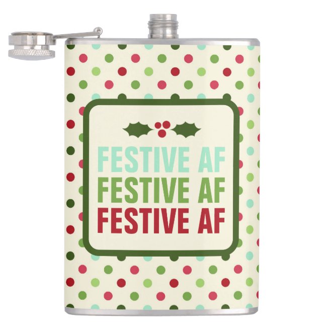 Holiday Fun Flask by ©NHC (Opened)
