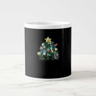 Holiday Fun -Let's Get Lit This Christmas Classic Large Coffee Mug