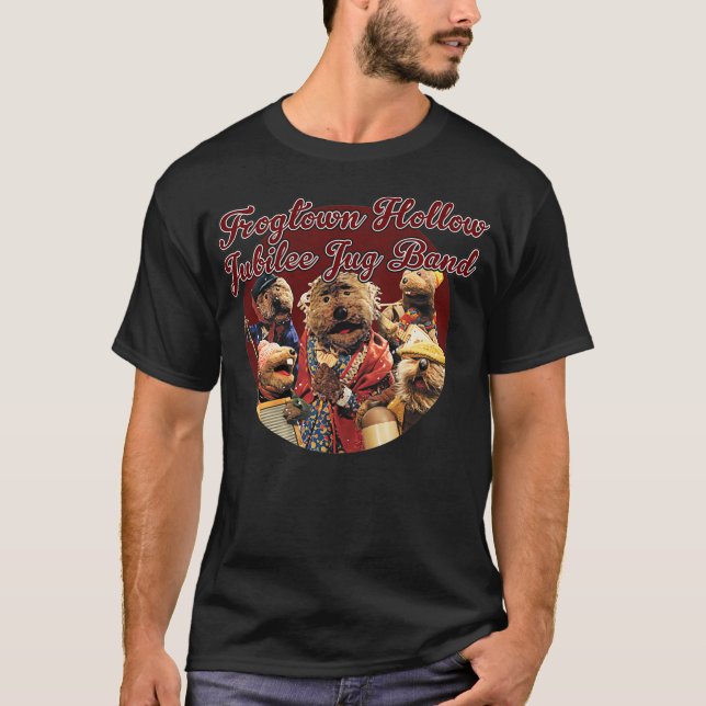 Holiday Funny Xmas Movie Jug Band Emmet Otter Frog T-Shirt (Front)