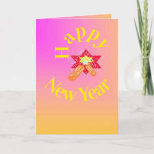 Holiday G Card : Happy New Year .
