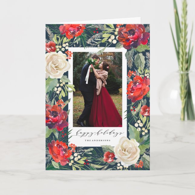 Holiday Garden Greeting Card (Front)