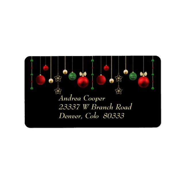 Holiday Garland Black Label (Front)